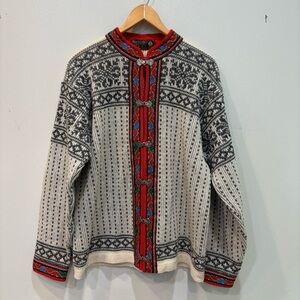 Vintage Nordstrikk Wool Clasp Sweater Cardigan Unisex Women’s (46) Men’s ( 52 )